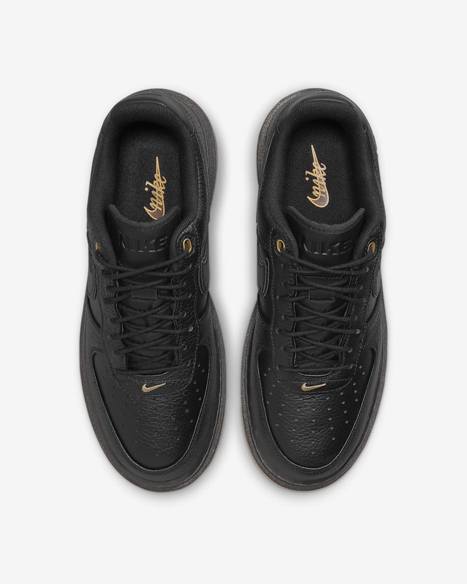 Nike air force 1 low luxe black